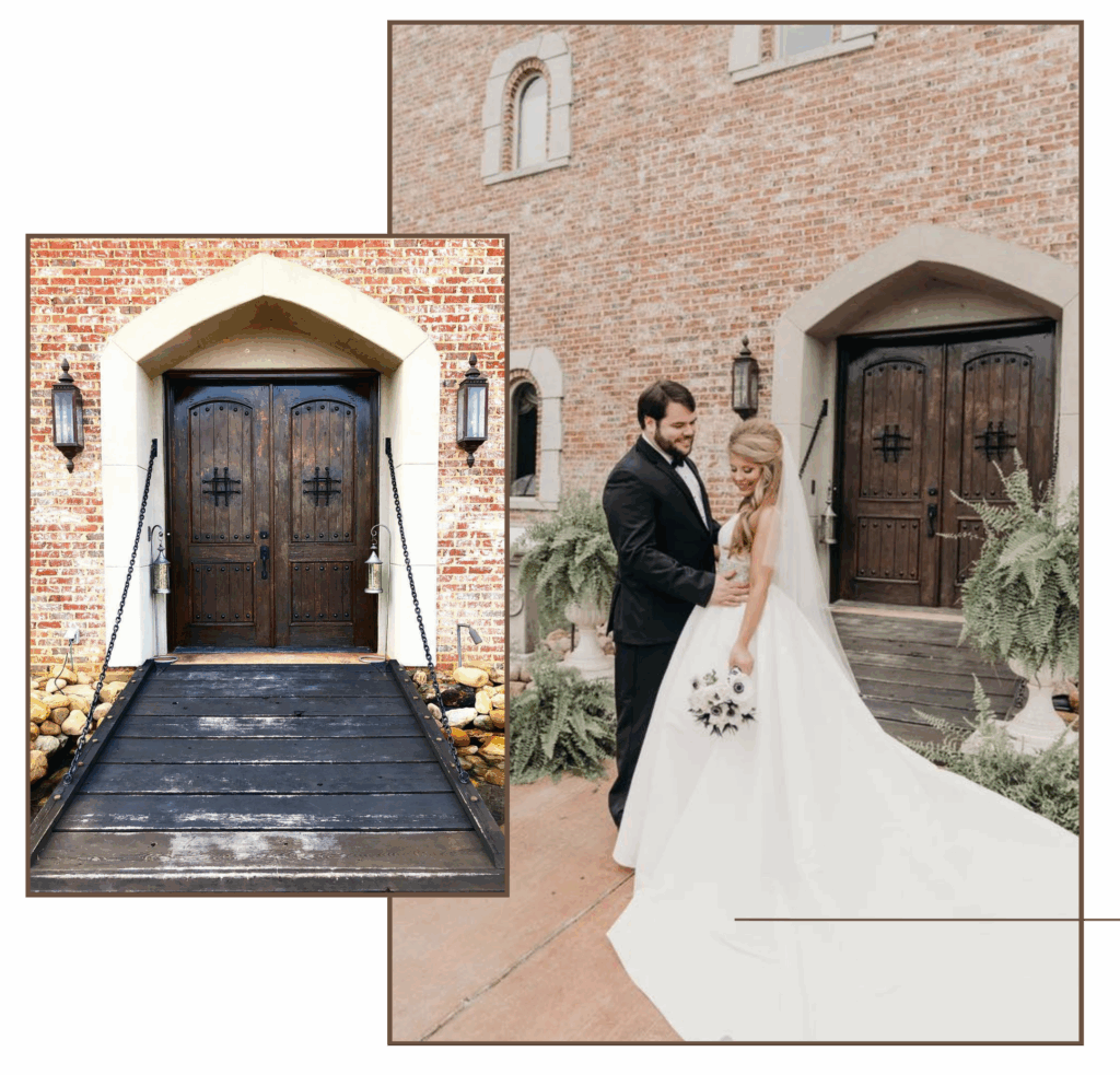 pierce castle collage