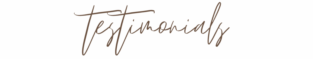 testimonials