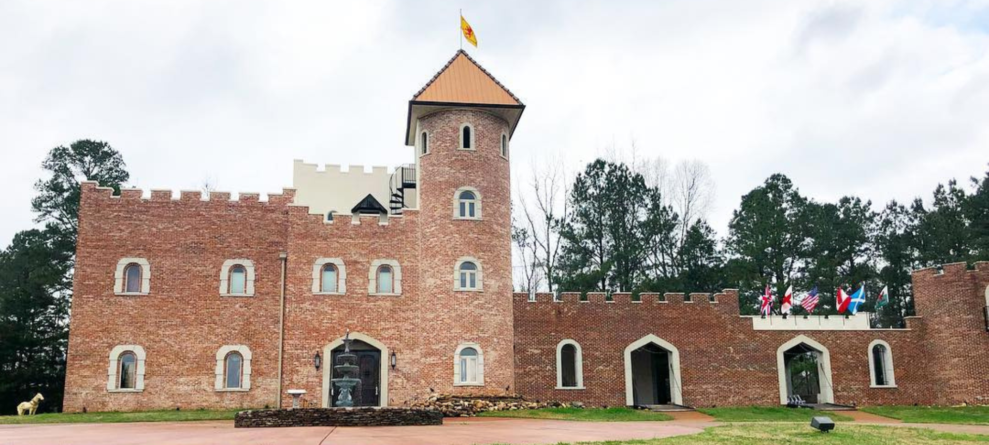 pierce castle wedding venue exterior